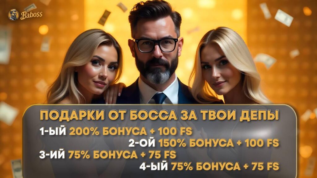 Регистрация на Baboss Казино